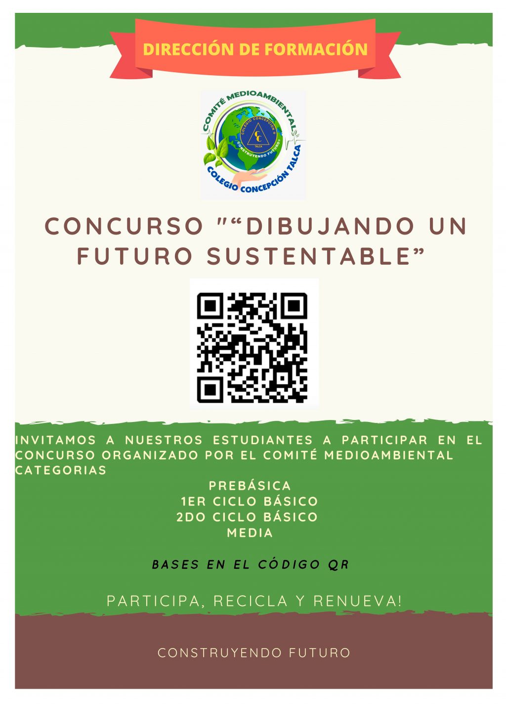 Concurso “Dibujando un futuro sustentable”, Comité Medioambiental – Colegio Concepción Talca