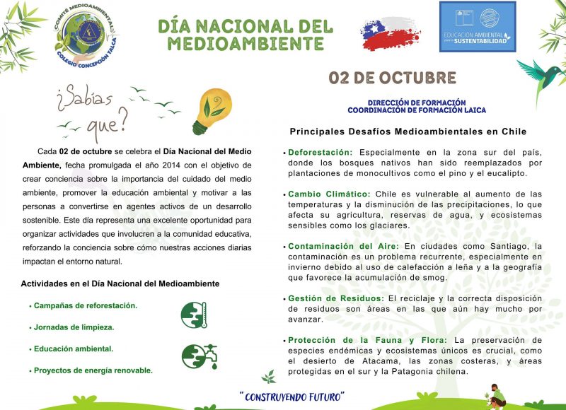 DÍA NACIONAL DEL MEDIOAMBIENTE