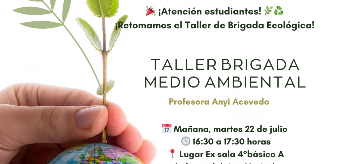 TALLER BRIGADA MEDIO AMBIENTAL