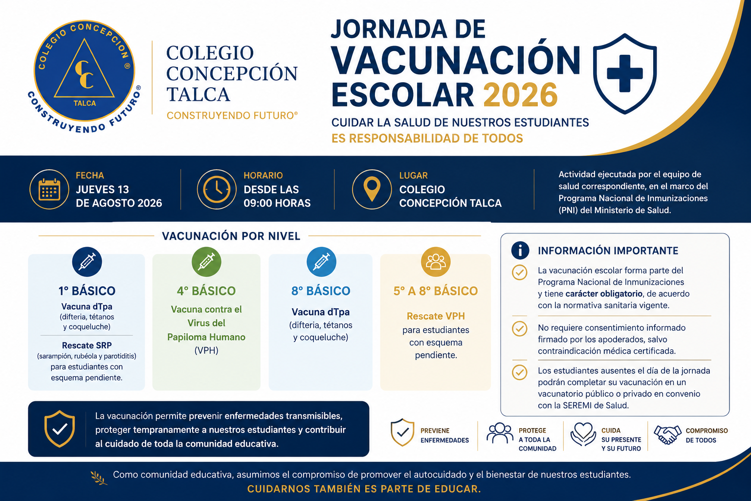 infografía vacunación